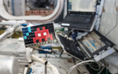 Space Invader Invades Space