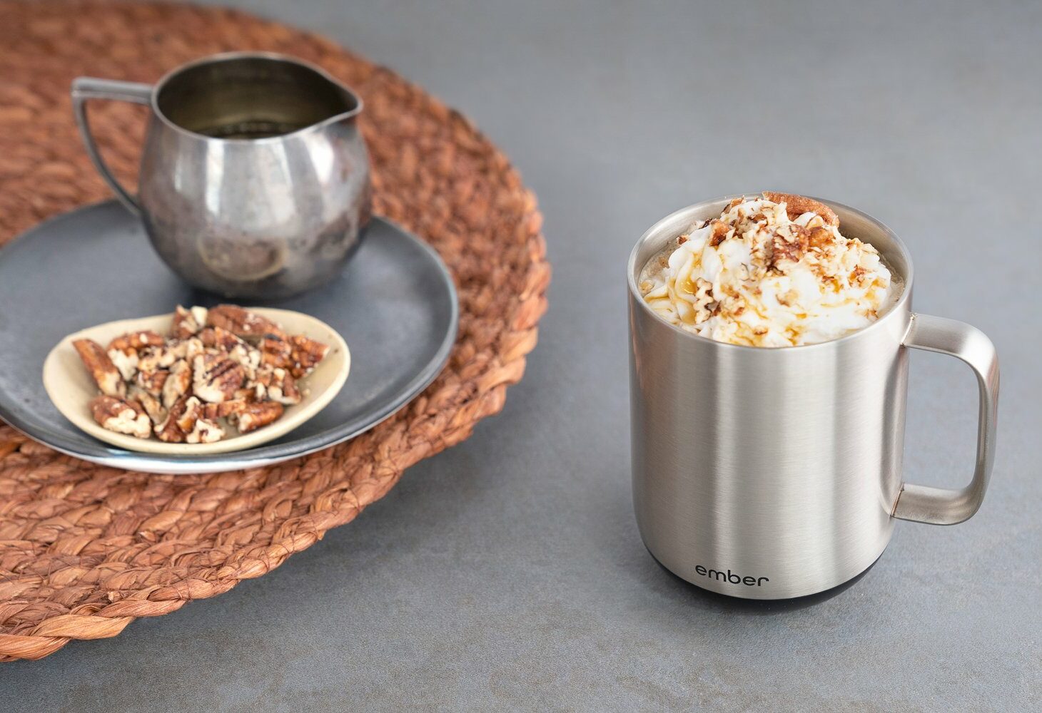 Ember self-heating mug gift for coffee lovers | Juniperus inclusive, sustainable gift guide 2021